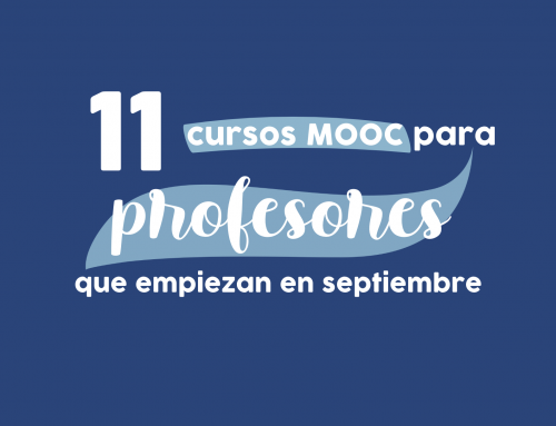 11 cursos MOOC para profesores que empiezan en septiembre
