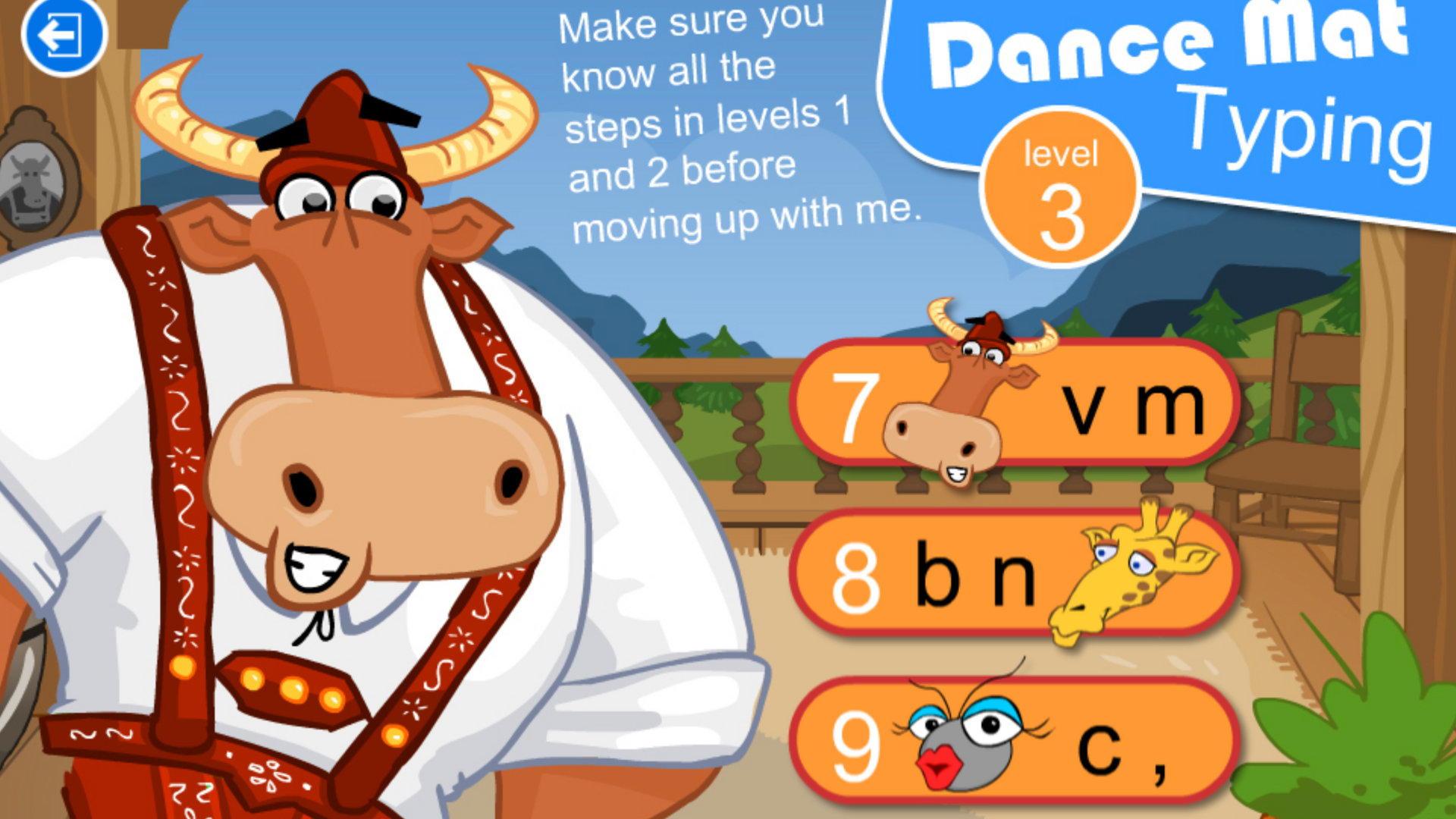 Dance Typing Level 3 • cristic