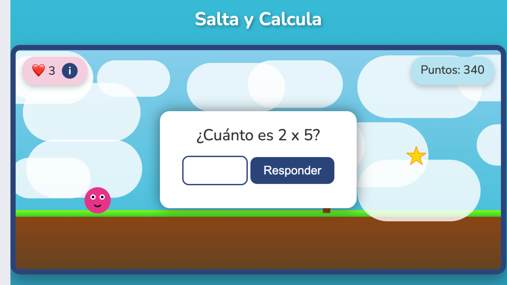 Salta y calcula • cristic