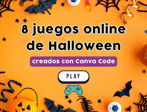 8 juegos online de Halloween creados con Canva Code