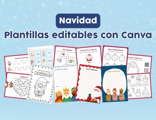 Plantillas de Navidad en Canva: actividades imprimibles